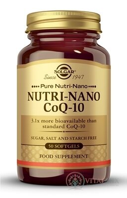 Solgar Nutri-Nano CoQ-10 cps 1x50 ks