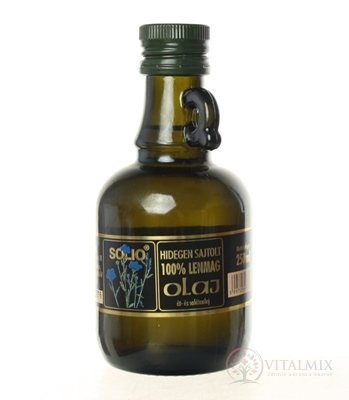 SOLIO ľanový olej za studena lisovaný olej 1x250 ml
