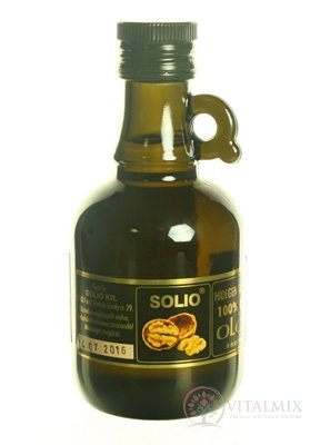 SOLIO olej z vlašských orechov za studena lisovaný olej 1x250 ml