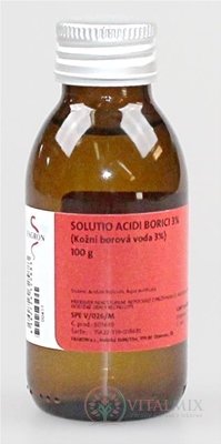 Solutio acidi borici 3% - FAGRON v liekovke 1x100 g