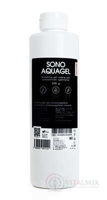 SONO-AQUAGEL - diagnostický gél (kontaktný) 1x500 g