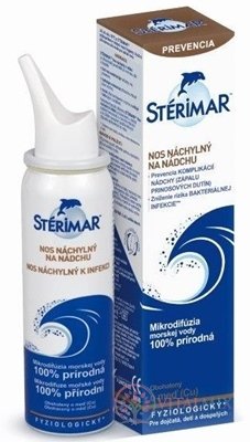 STERIMAR Cu Prevencia Pri náchylnosti k nádche nosový sprej s obsahom morskej vody a medi 1x50 ml