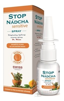STOPNádcha SENSITIVE Dr.Weiss bylinný nosový spray 1x30 ml