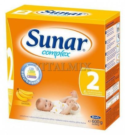 SUNAR COMPLEX 2 BANAN 600G 6M+ NOVA