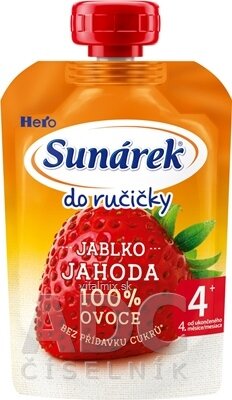 Sunárek Do ručičky JAHODA (od ukonč. 4. mesiaca) 1x100 g