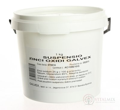SUSPENSIO ZINCI OXIDI GALVEX sus der 1x1000 g