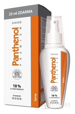 SWISS Panthenol PREMIUM spray (s aloe) 150+25 ml zadarmo (175 ml)