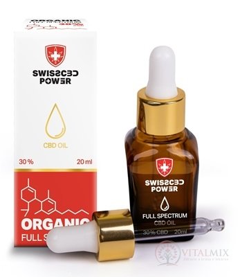 SwissCBDpower Full Spectrum CBD OIL 30% kvapky, olej 1x20 ml