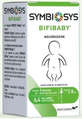 SYMBIOSYS BIFIBABY kvapky pre novorodencov 1x8 ml