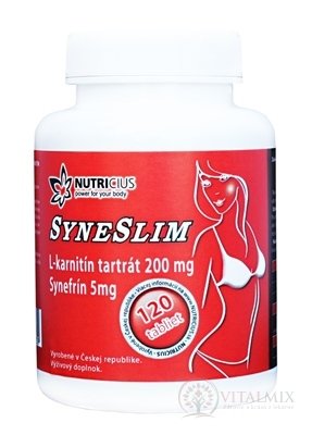 SYNESLIM synefrín + L-karnitín tbl 1x120 ks