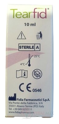 Tearfid očné kvapky (inov. 2021) 1x10 ml