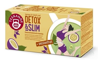 TEEKANNE harmony DETOX & SLIM + passionfruit bylinný čaj 20x1,6 g (32 g)