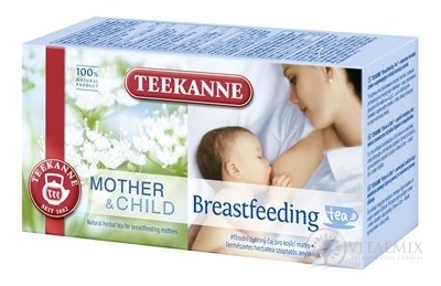 TEEKANNE M&CH Breastfeeding Tea bylinný čaj pre dojčiace mamičky (inov.2018) 20x1,8 g (36 g)