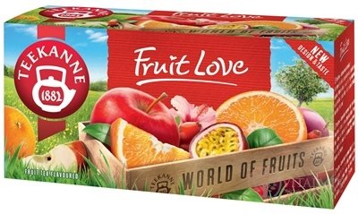 TEEKANNE WOF FRUIT LOVE ovocno-bylinný čaj (inov. 2018) 20x2,25 g (45 g)