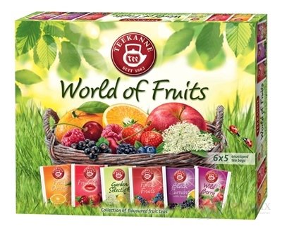 TEEKANNE WOF KOLEKCIA Box ovocný čaj, 6x5 nálevových vrecúšok, 1x1 set