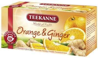 TEEKANNE WOF ORANGE&GINGER ovocno-bylinný čaj 20x2,25 g (45 g)