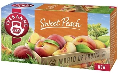TEEKANNE WOF SWEET PEACH ovocno-bylinný ča 20x2,25 g (45 g)