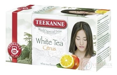 TEEKANNE WST WHITE TEA CITRUS biely čaj s príchuťou citrónu a manga (inov.2018) 20x1,25 g (25 g)
