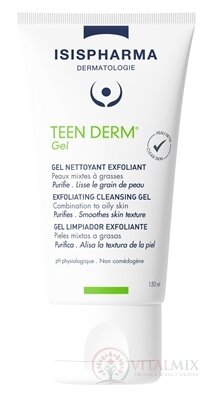 TEEN DERM Gel exfoliačný čistiaci gél 1x150 ml