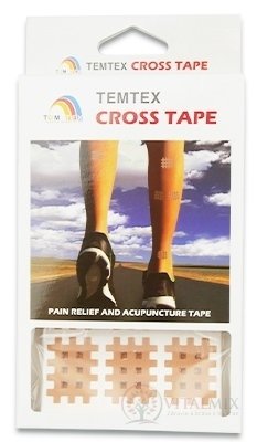 TEMTEX CROSS TAPE A type krížové tejpy 1x180 ks