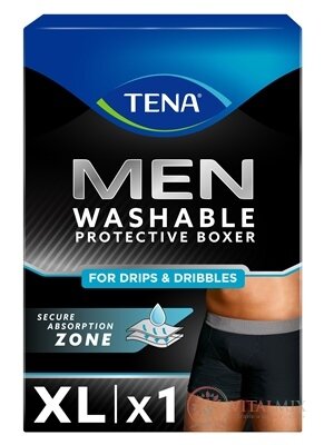 TENA Men Washable Boxer XL pánske prateľné inkontinenčné boxerky, 1x1 ks