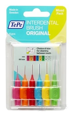 TePe Medzizubná kefká Mixed Original štartovacia sada 1x6 ks