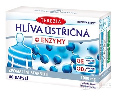 TEREZIA HLIVA USTRICOVITÁ + ENZÝMY cps 1x60 ks