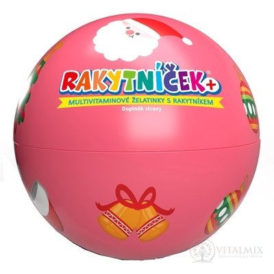 TEREZIA RAKYTNÍČEK+ želatínky guľa ružová (vianočná edícia 2021) 1x50 ks