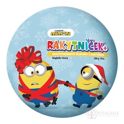 TEREZIA RAKYTNÍČEK+ želatínky MIMONI Vianočná guľa 2024, 1x50 ks