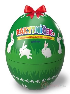 TEREZIA RAKYTNÍČEK+ želatínky veľkonočné vajce - zelené (limitovaná edícia 2022) 1x50 ks