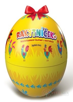 TEREZIA RAKYTNÍČEK+ želatínky veľkonočné vajce - žlté (limitovaná edícia 2022) 1x50 ks