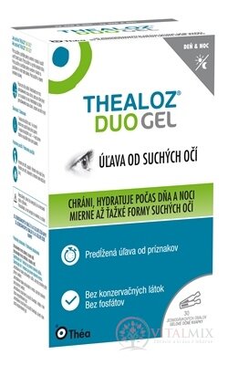 THEALOZ DUO GEL tekutý očný gél 30x0,4 g