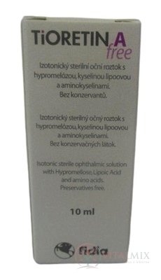 TiORETIN A free očný roztok 1x10 ml