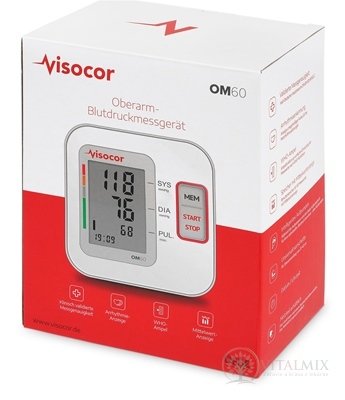 TONOMETER VISOCOR OM60 tlakomer digitálny automatický na rameno 1x1 ks