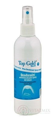 TOP GOLD Deo sprej do obuvi (na nohy) antimikrobiálny 1x150 g