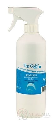 TOP GOLD Deo sprej do obuvi (na nohy) antimikrobiálny 1x500 ml