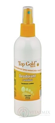TOP GOLD Deodorant s arnikou+Tea Tree Oil sprej 1x150 g