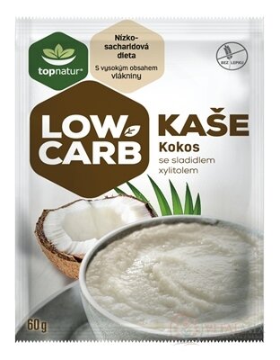 topnatur LOW CARB KAŠA Kokosová instantná zmes 1x60 g