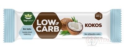 topnatur LOW CARB Kokos tyčinka 1x40 g