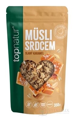 topnatur Müsli srdcom Slaný karamel 1x350 g
