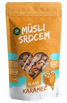 topnatur Müsli srdcom Slaný karamel 1x350 g