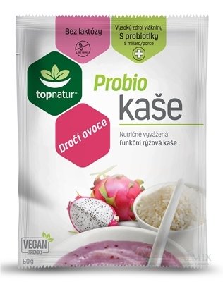 topnatur Probio KAŠA Dračie ovocie instantná ryžová kaša, vrecúška 25x60 g (1500 g)