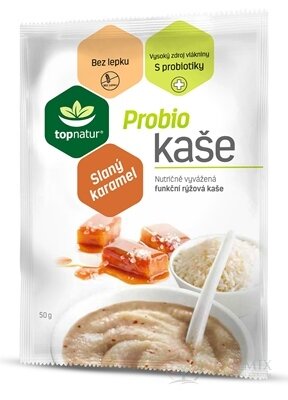 topnatur Probio KAŠA Slaný karamel instantná ryžová kaša 1x50 g