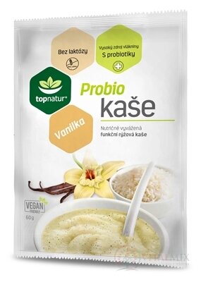 topnatur Probio KAŠA Vanilka instantná ryžová kaša 1x60 g