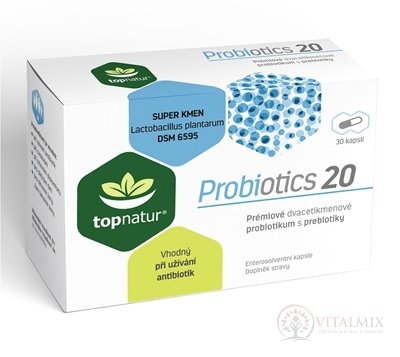 topnatur Probiotics 20 cps 1x30 ks