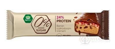 topnatur PROTEIN Banán s jahodovým krémom tyčinka 1x40 g