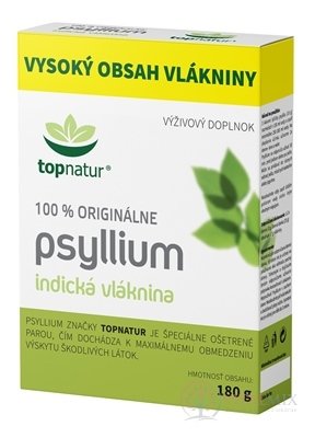 topnatur PSYLLIUM VLÁKNINA prášok 1x180 g