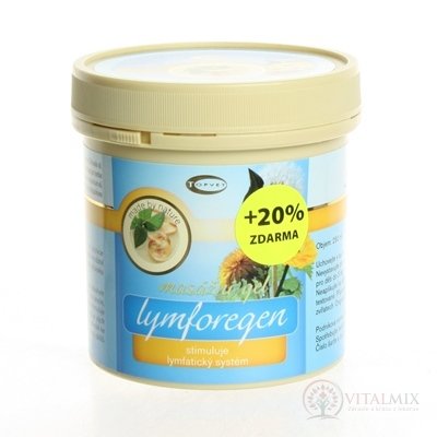 TOPVET LYMFOREGEN Masážny gél 1x250 ml