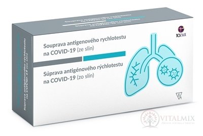 TOZAX Antigénový rýchlotest na COVID-19 zo slín, súprava 1x1 set