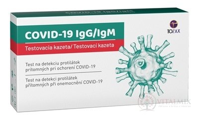 TOZAX Covid-19 IgG/IgM testovacia kazeta 1x1 set